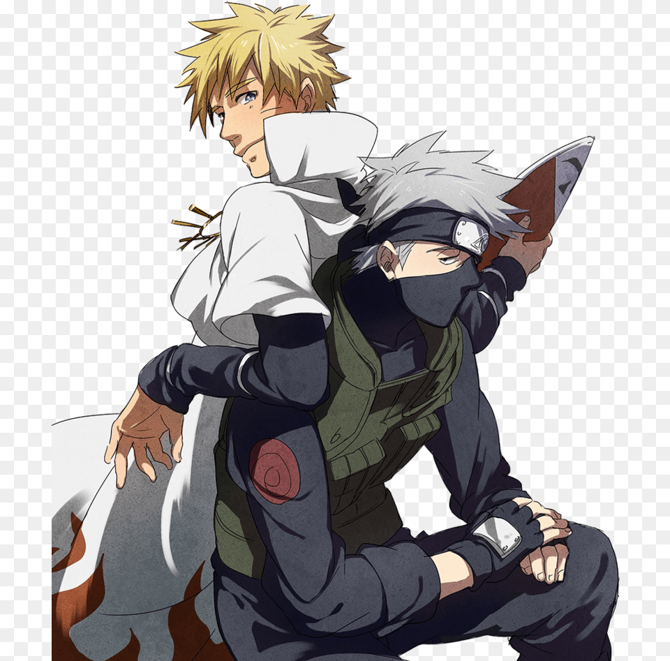 No Caption Provided Hokage Kakashi X Naruto, Book, Comics, Publication, Baby Free Png