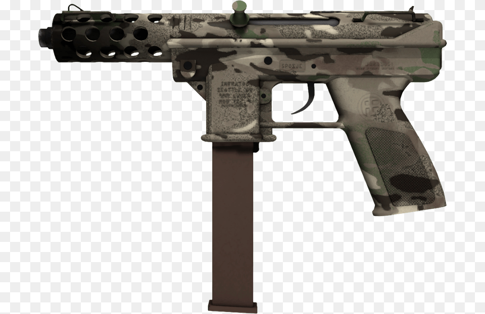 No Caption Provided Ice Cap Csgo Tec, Firearm, Gun, Handgun, Rifle Png Image