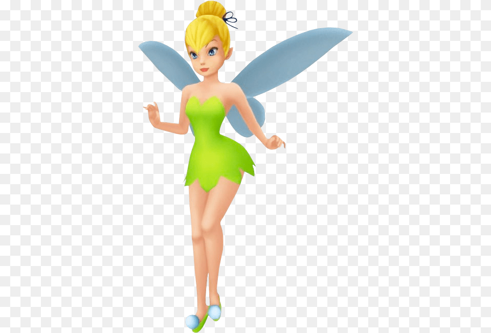 No Caption Provided Kingdom Hearts Tinker Bell, Person, Doll, Toy, Face Free Transparent Png
