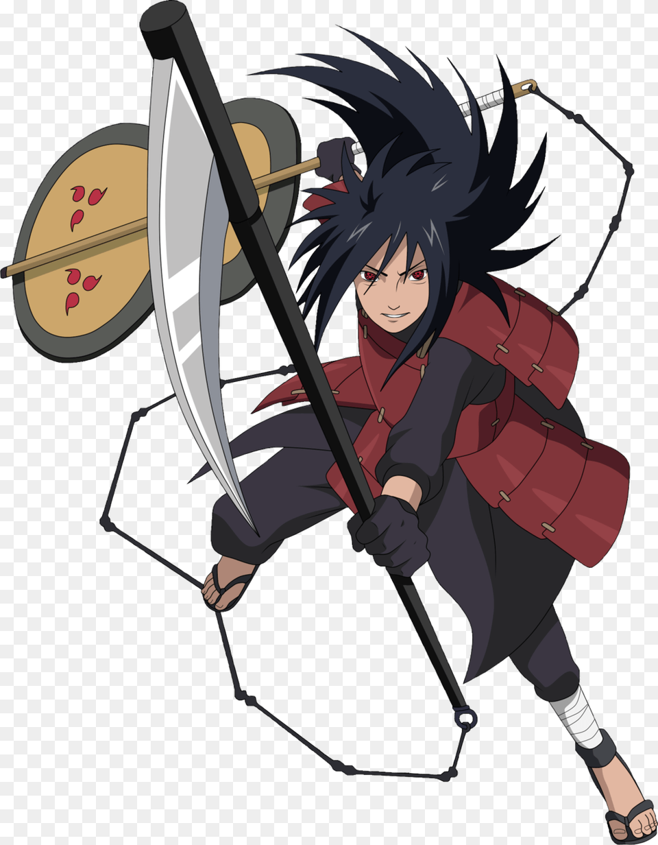 No Caption Provided Madara Uchiha Render, Publication, Book, Comics, Adult Free Png