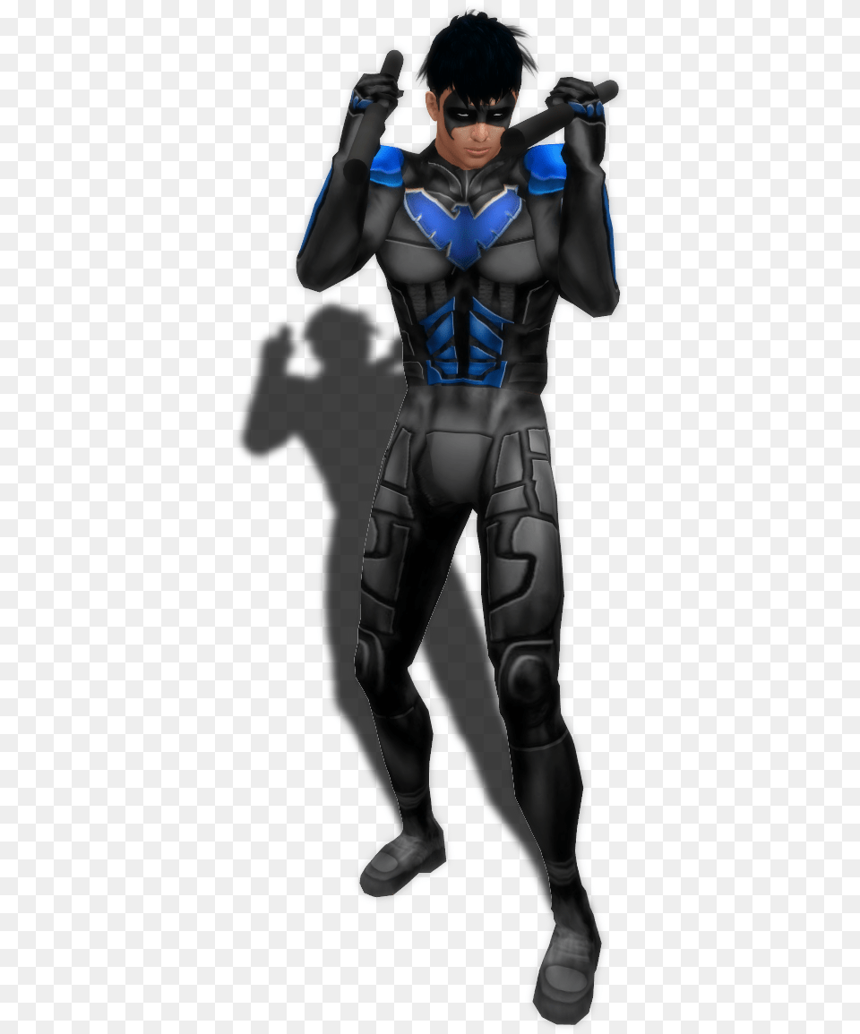 No Caption Provided Nightwing Transparent, Adult, Male, Man, Person Png Image