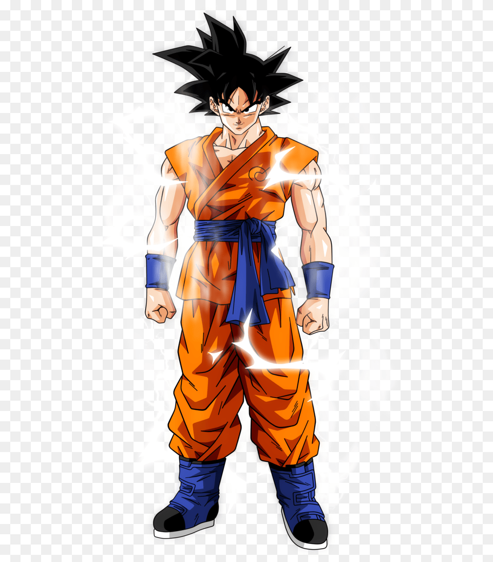 No Caption Provided No Caption Provided Dbs Goku Base Form, Comics, Book, Publication, Person Free Png Download
