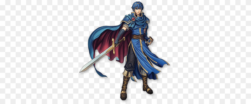 No Caption Provided No Caption Provided Fire Emblem Shadow Dragon Marth, Sword, Weapon, Adult, Female Free Transparent Png