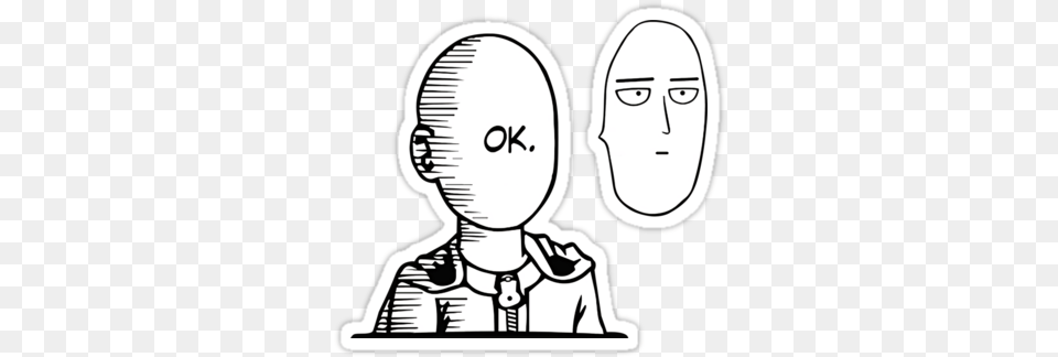 No Caption Provided One Punch Man Ok Swap, Baby, Person, Face, Head Free Png