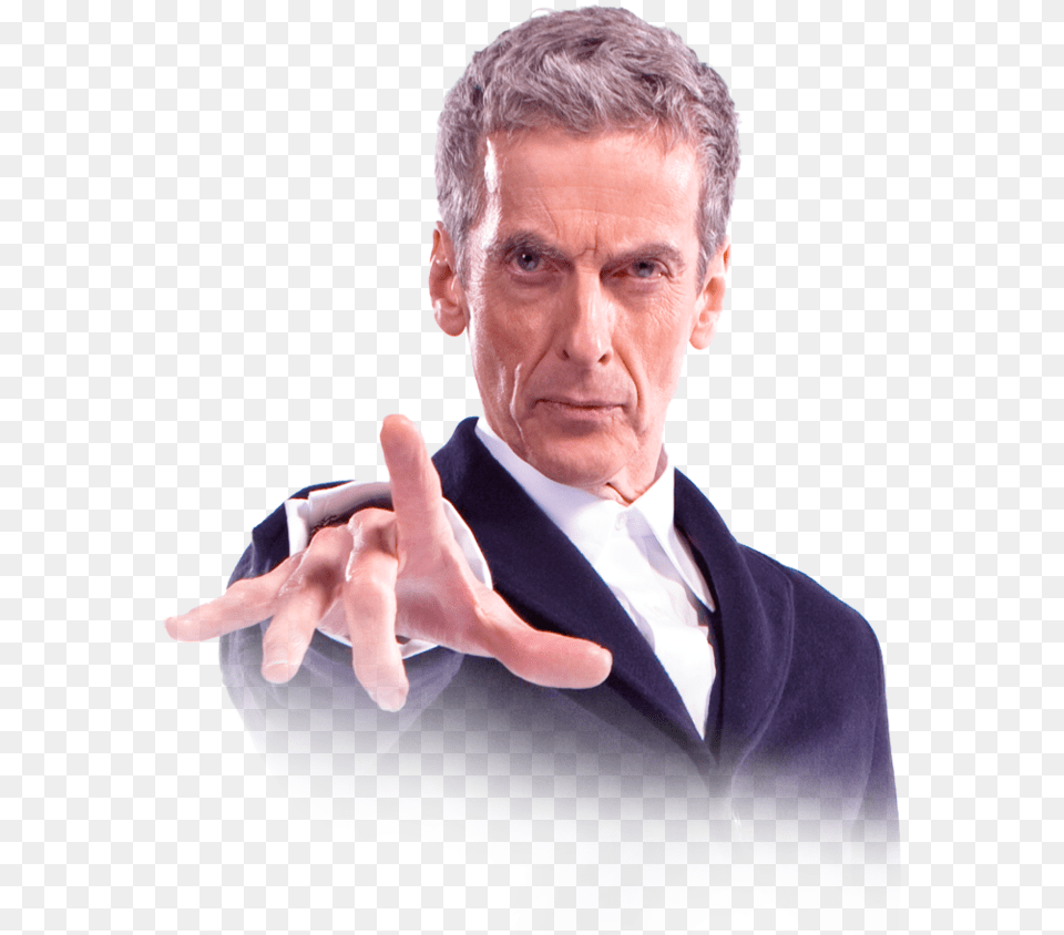 No Caption Provided Peter Capaldi Doctor Who, Head, Man, Male, Photography Png