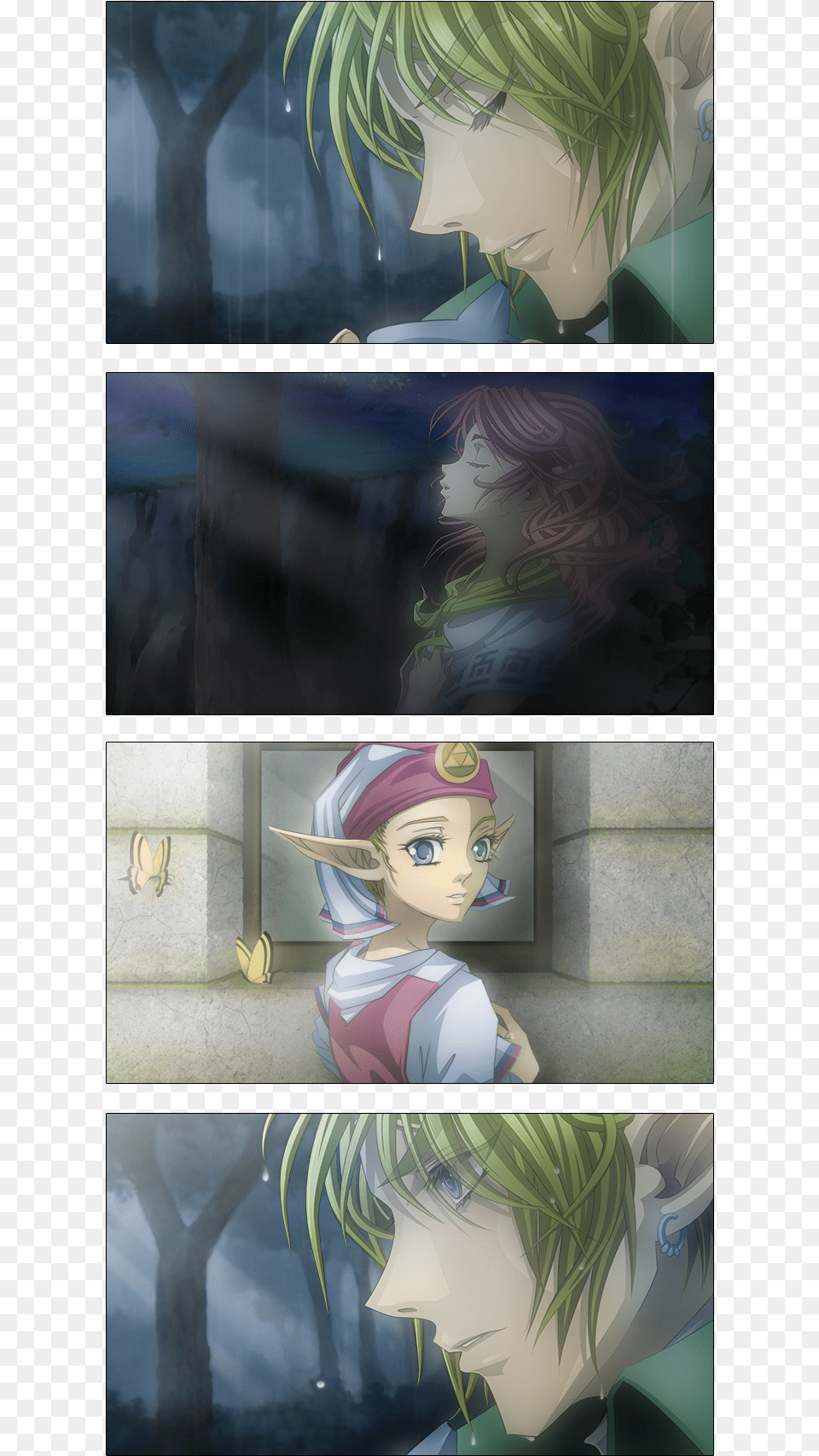 No Caption Provided Princess Zelda Ocarina Of Time Anime, Book, Comics, Publication, Person Free Png Download