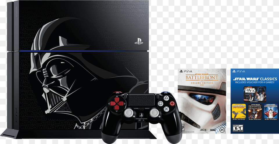 No Caption Provided Ps4 Star Wars Edition, Electronics, Helmet, Person Free Png