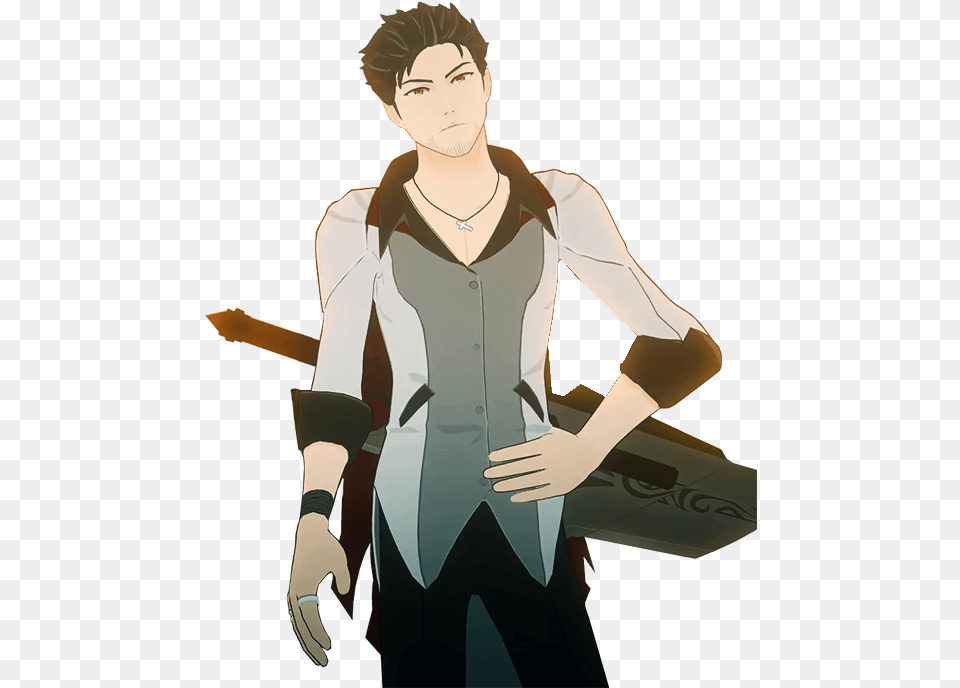 No Caption Provided Rwby Qrow, Woman, Adult, Person, Female Png