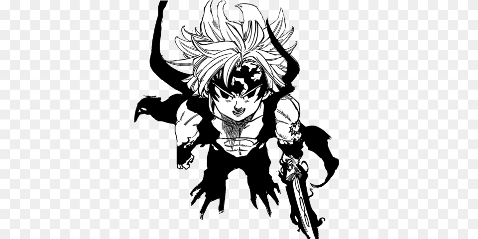 No Caption Provided Seven Deadly Sins Meliodas Full Power, Book, Comics, Publication, Baby Free Png
