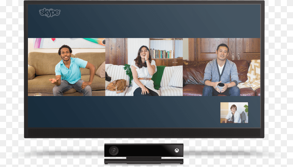 No Caption Provided Skype, Indoors, Living Room, Monitor, Room Png