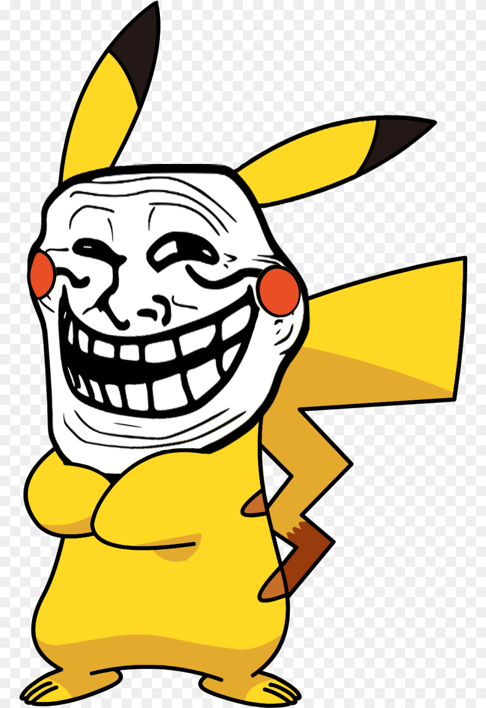 No Caption Provided Yellow Troll Face Meme, Baby, Person, Art, Head Free Transparent Png