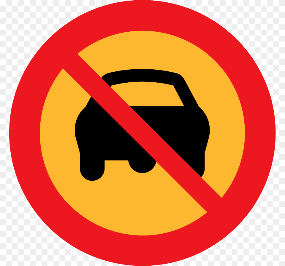 No Car Parking Sign, Symbol, Road Sign Free Png Download