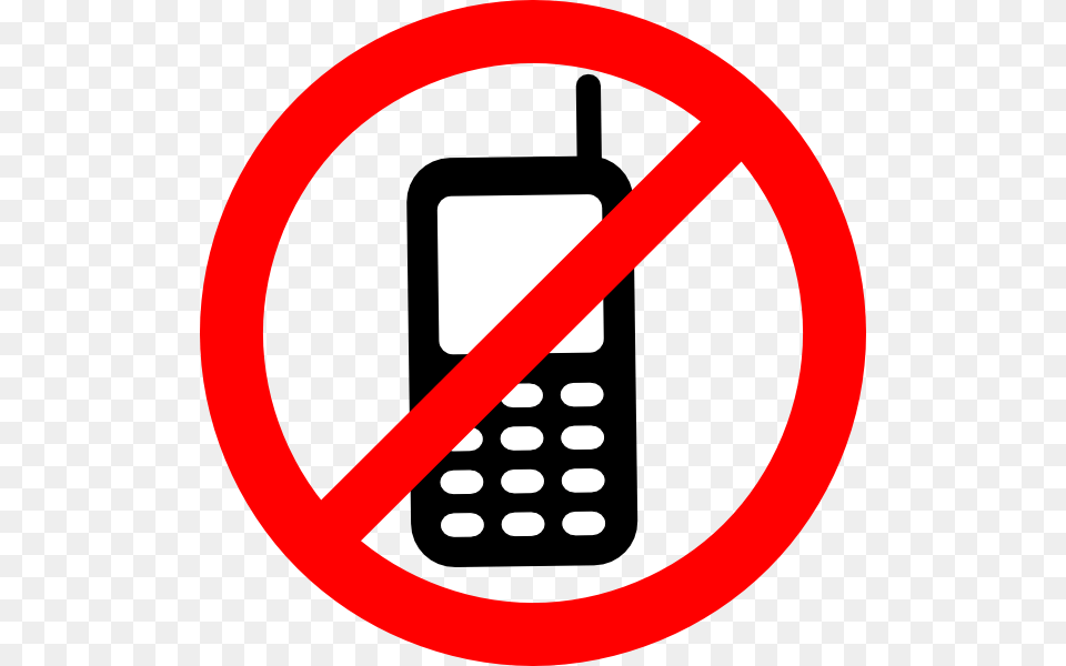 No Cell Phone, Electronics, Mobile Phone, Texting, Sign Free Transparent Png