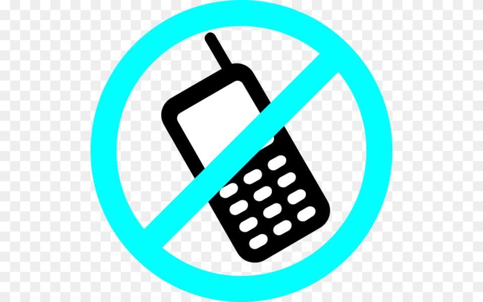 No Cell Phone Clipart, Electronics, Disk, Mobile Phone Free Png Download