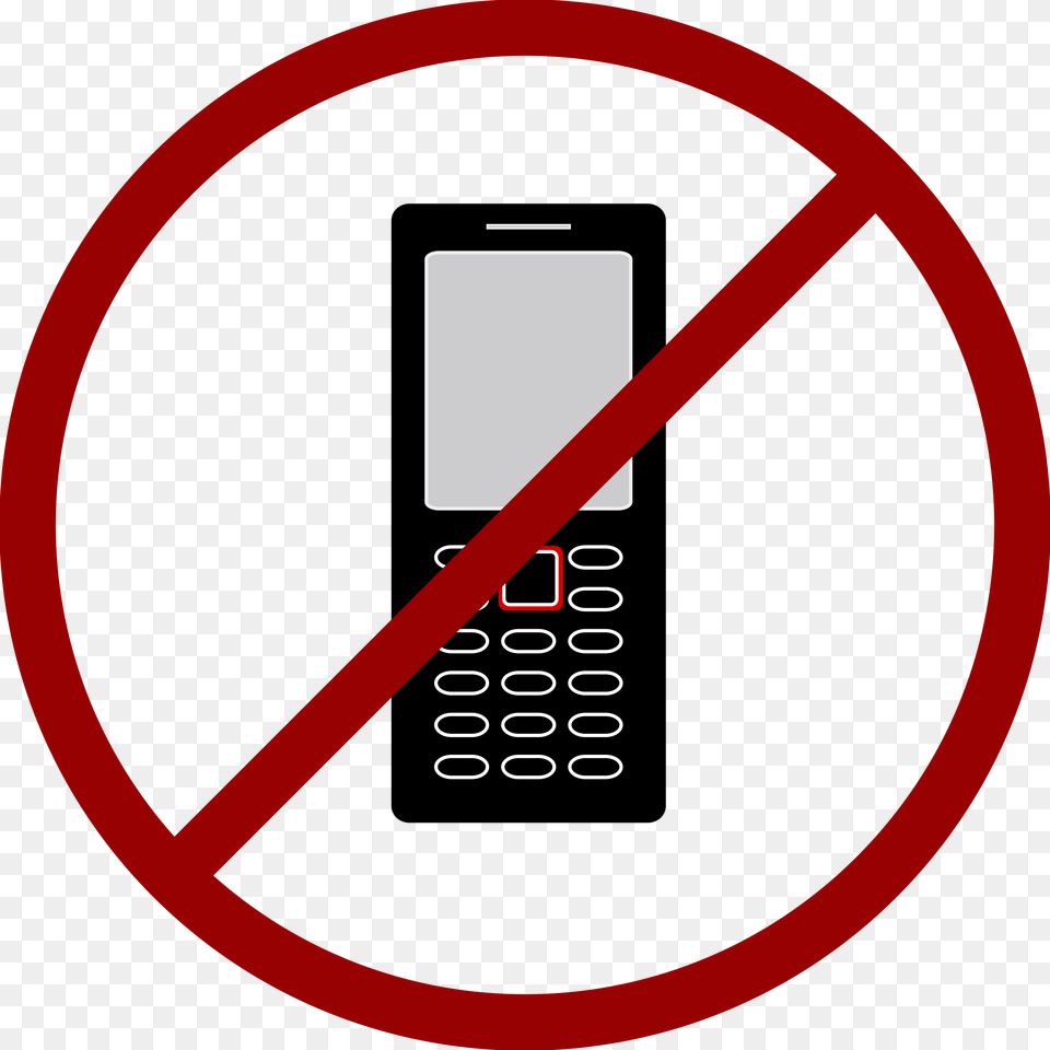 No Cell Phone Clipart, Electronics, Mobile Phone, Texting, Sign Png