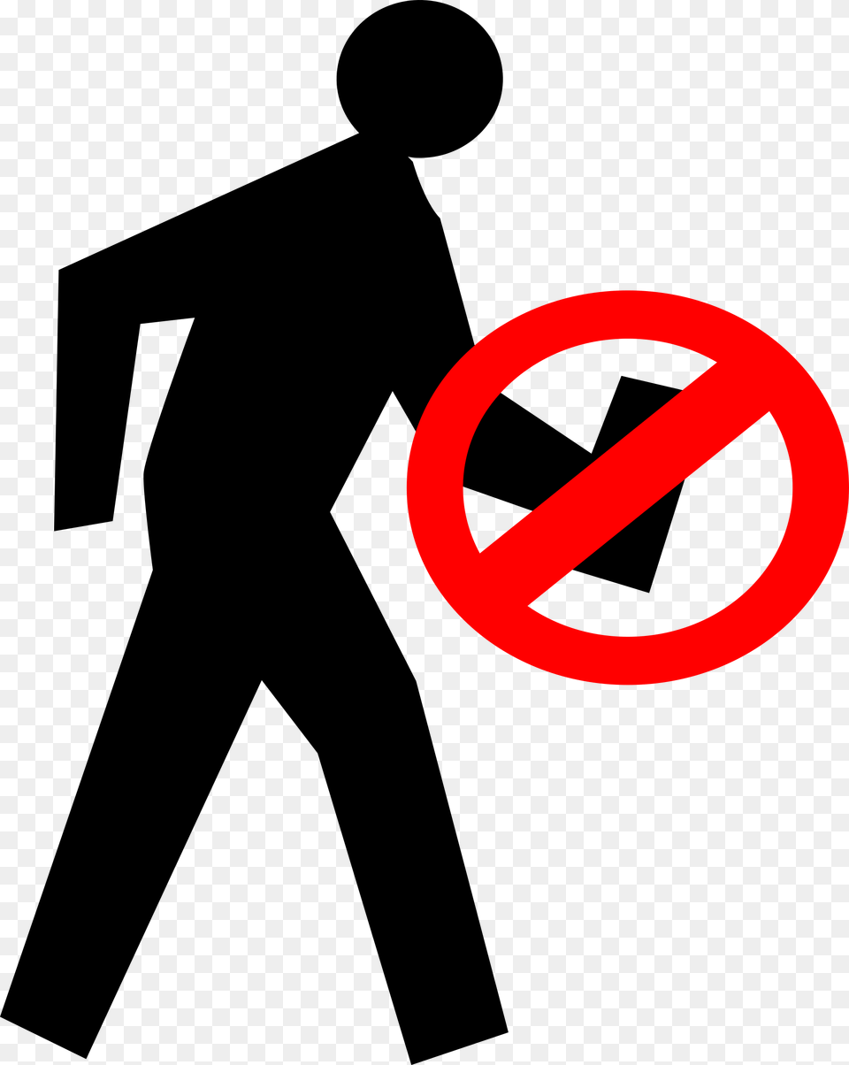 No Cell Phone Walking Icon, Sign, Symbol, Road Sign Free Png Download
