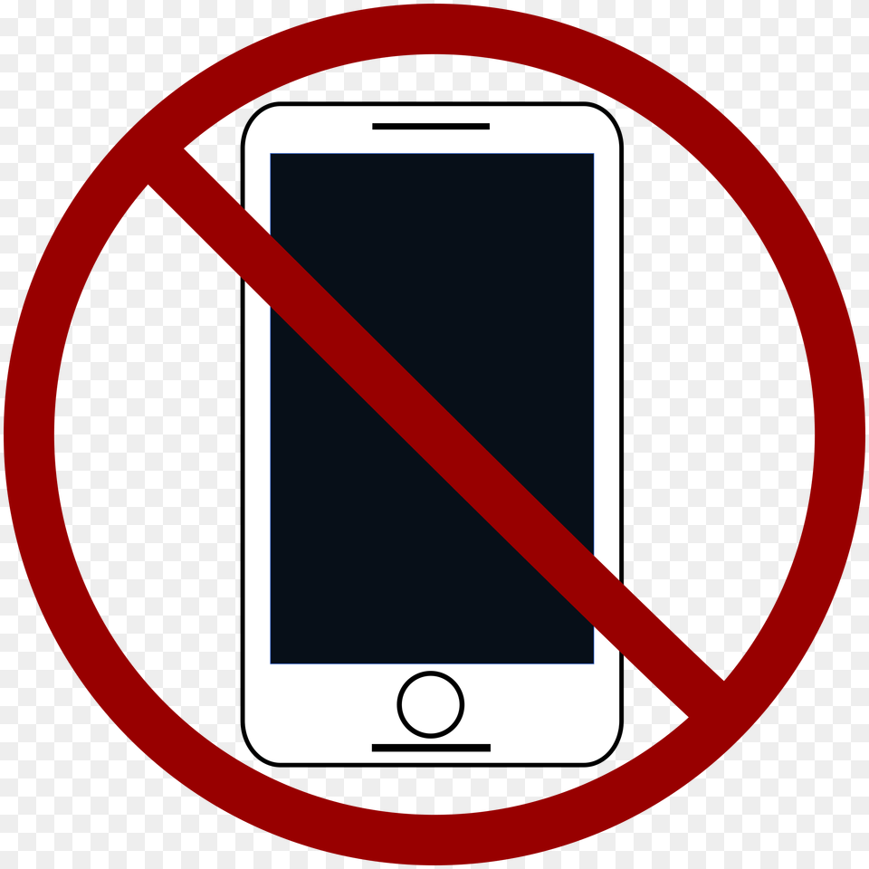 No Cell Phones, Electronics, Mobile Phone, Phone, Disk Free Png Download