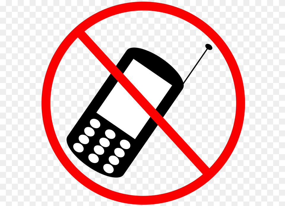 No Cellphone Clip Arts For Web, Sign, Symbol, Disk, Electronics Free Png