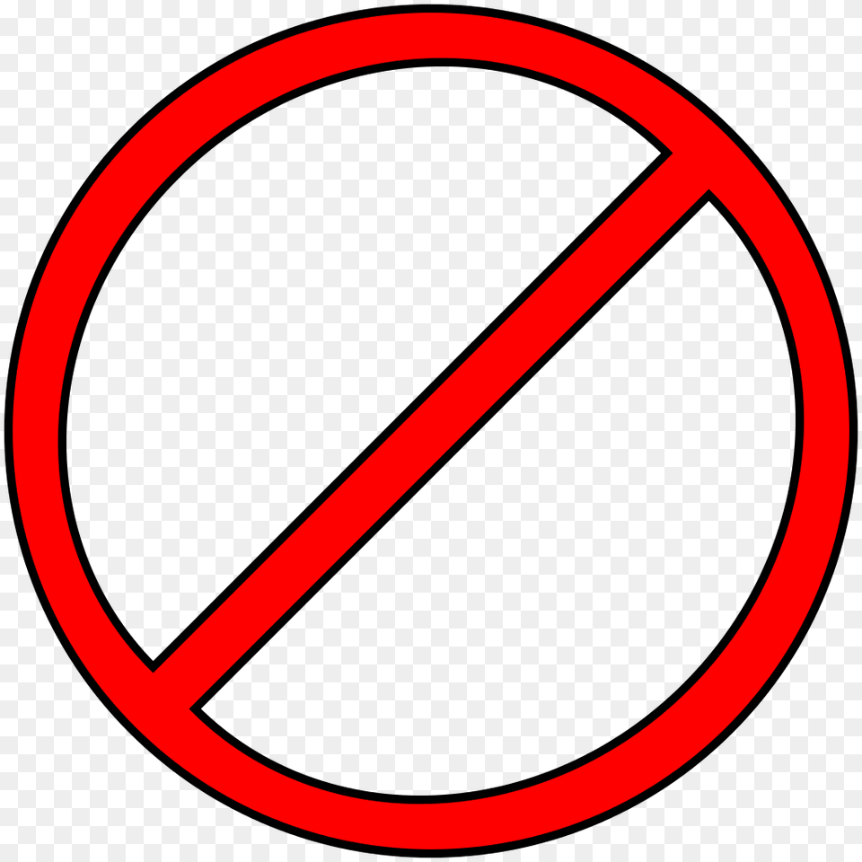 No Circle, Sign, Symbol, Road Sign Free Png