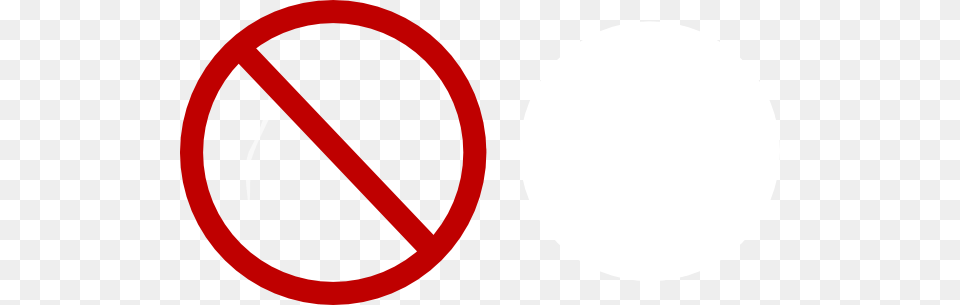 No Circle, Sign, Symbol, Road Sign Png Image