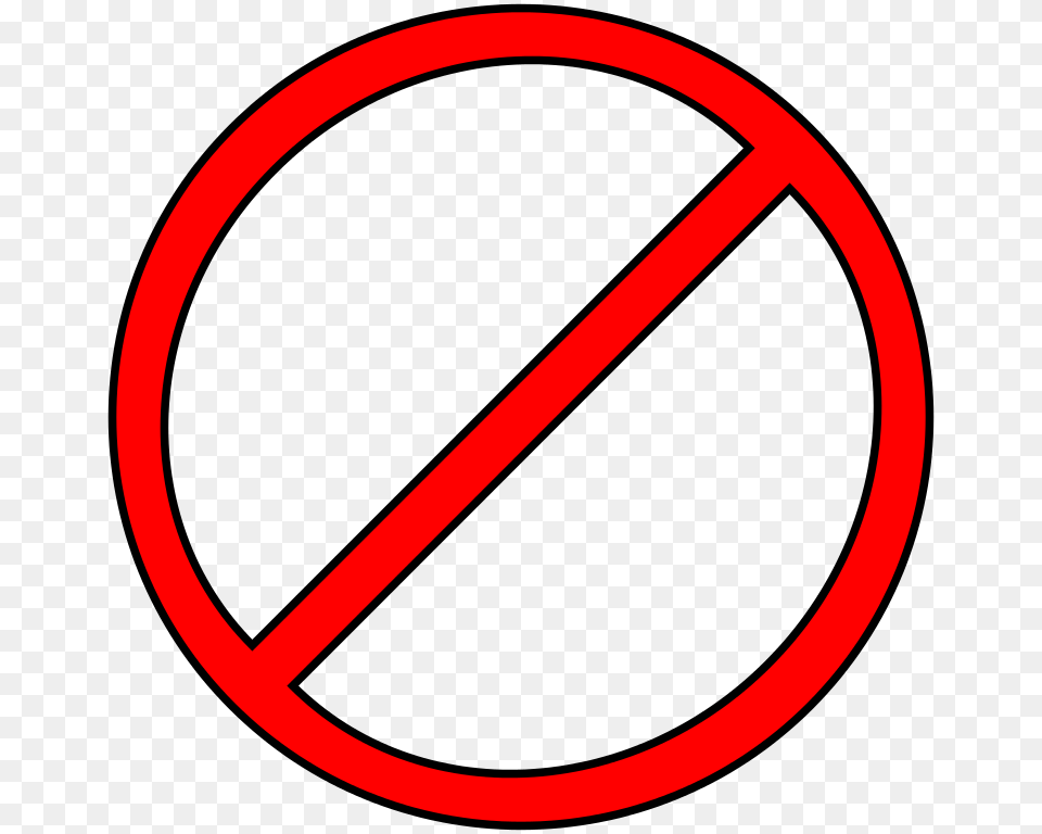 No Circle, Sign, Symbol, Road Sign Free Transparent Png