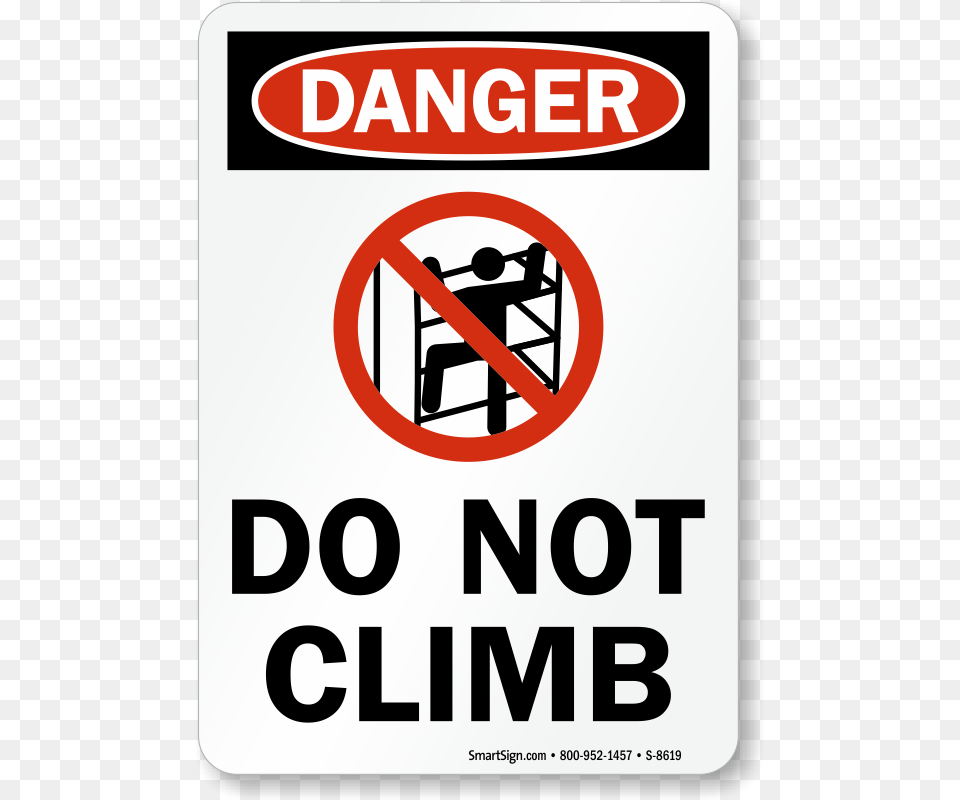 No Climbing Signs Do Not Climb Signs, Sign, Symbol, Gas Pump, Machine Png Image