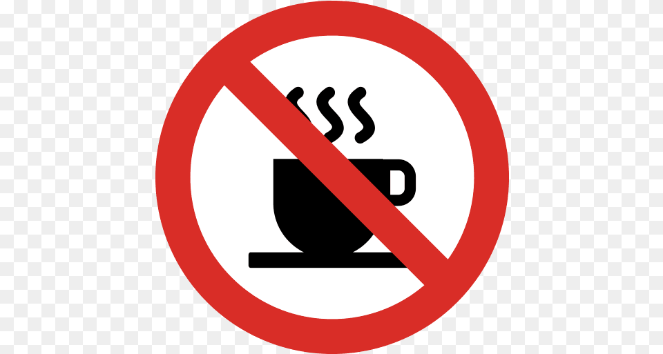 No Coffee Tea Icon And Svg Vector Download Language, Sign, Symbol, Road Sign Free Png