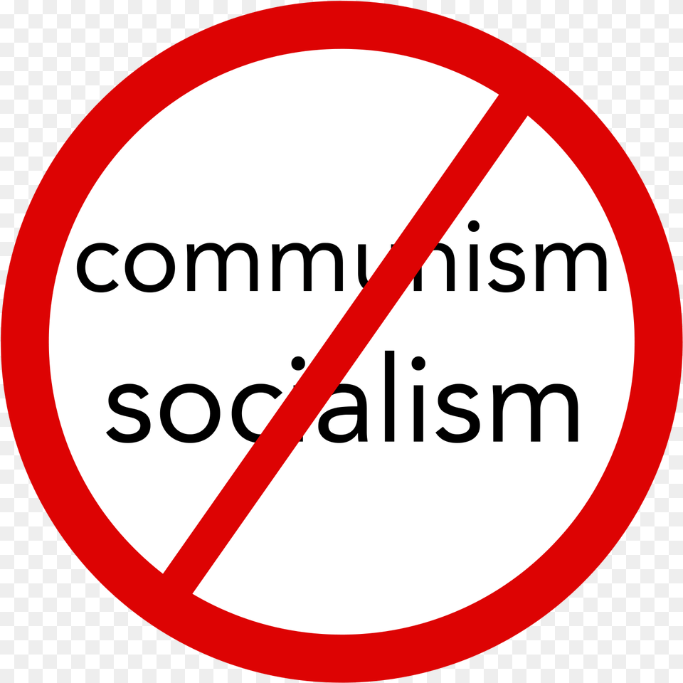 No Communism Socialism Cultural Marxism Product Line No Racism, Sign, Symbol, Road Sign, Disk Free Transparent Png