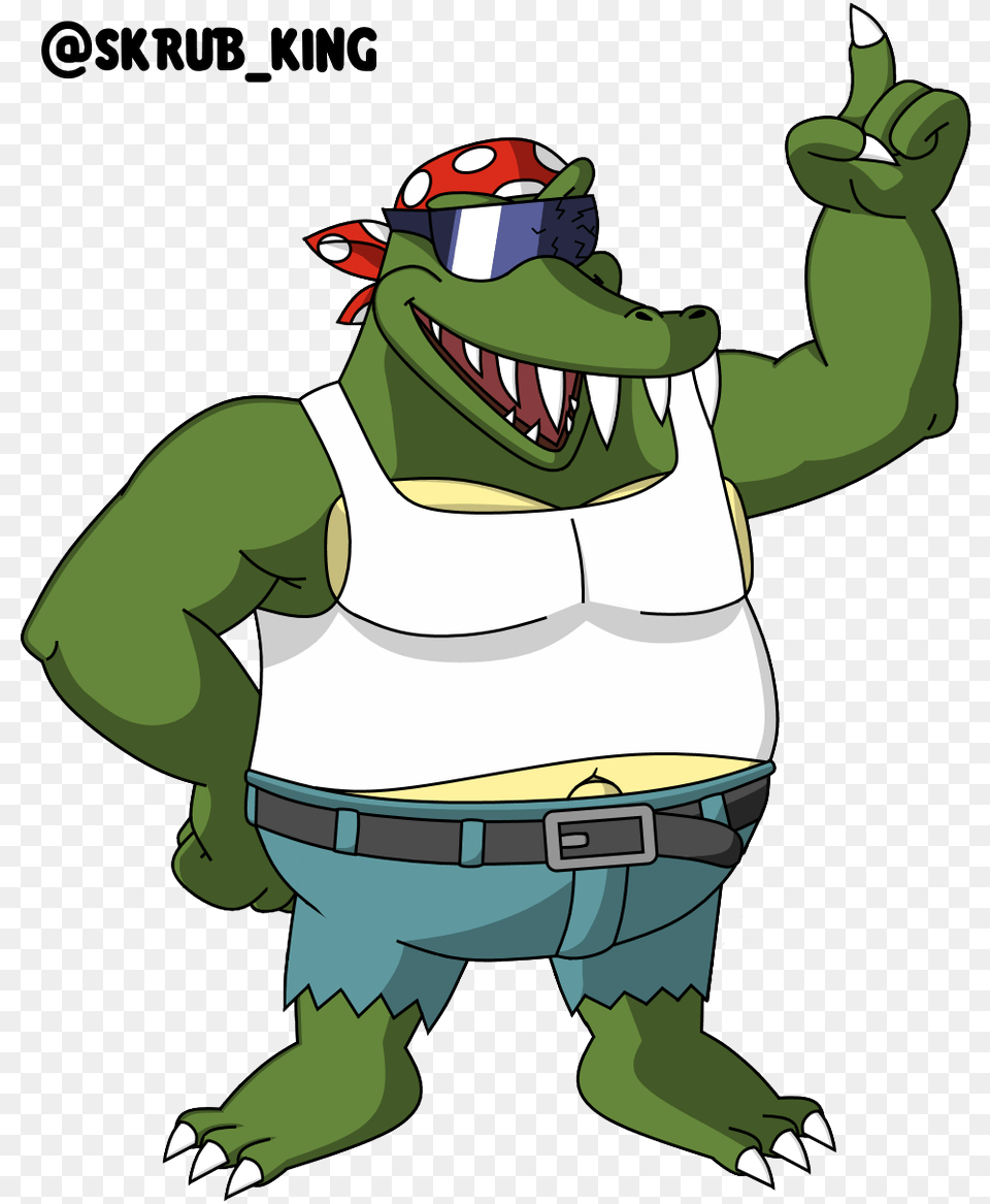 No Context King K Rool Oockrool Twitter Fictional Character, Baby, Person, Green Free Png