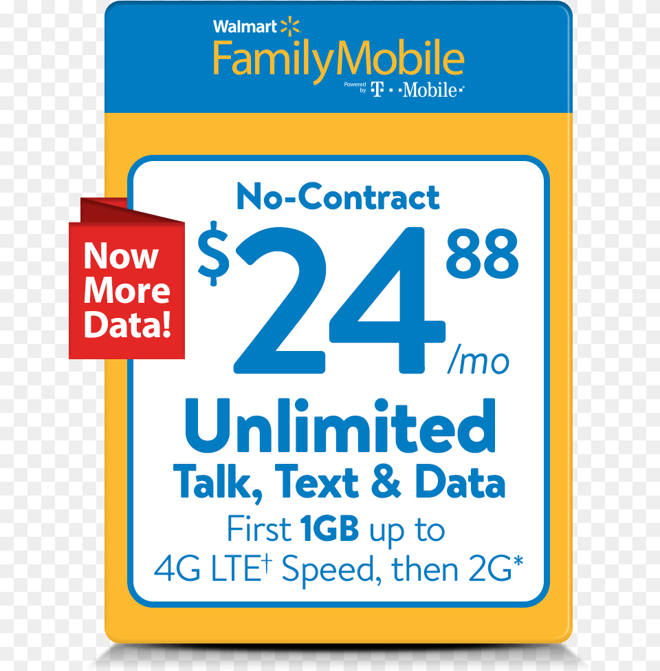 No Contract Walmart Family Mobile Bring Your Own Phone Sim Kit, Text, Number, Symbol Png Image