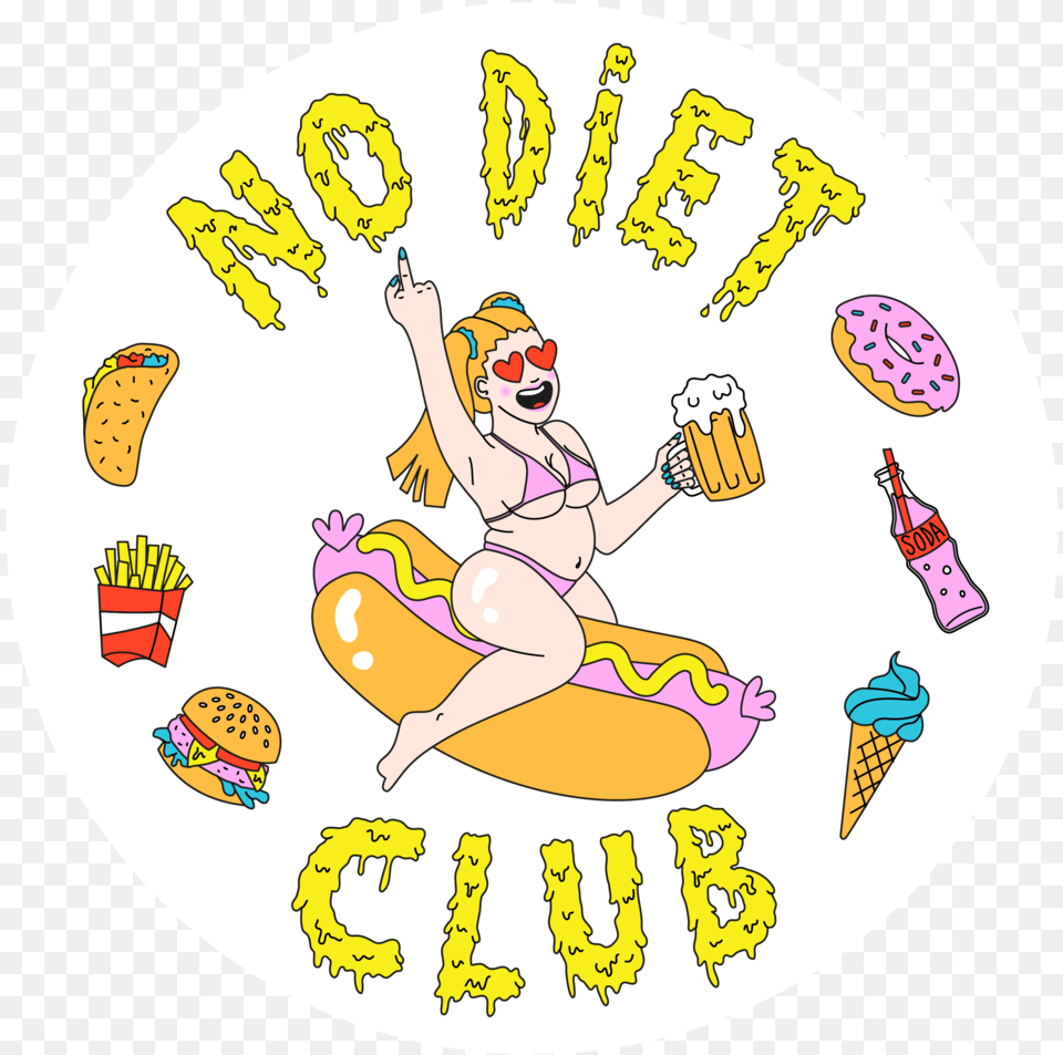 No Diet Club, Cream, Dessert, Food, Ice Cream Free Transparent Png
