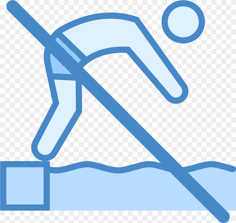 No Diving Icon, People, Person, Sport, Track And Field Free Transparent Png