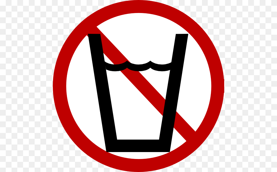 No Drinking Water Sign, Symbol, Dynamite, Weapon Free Png Download