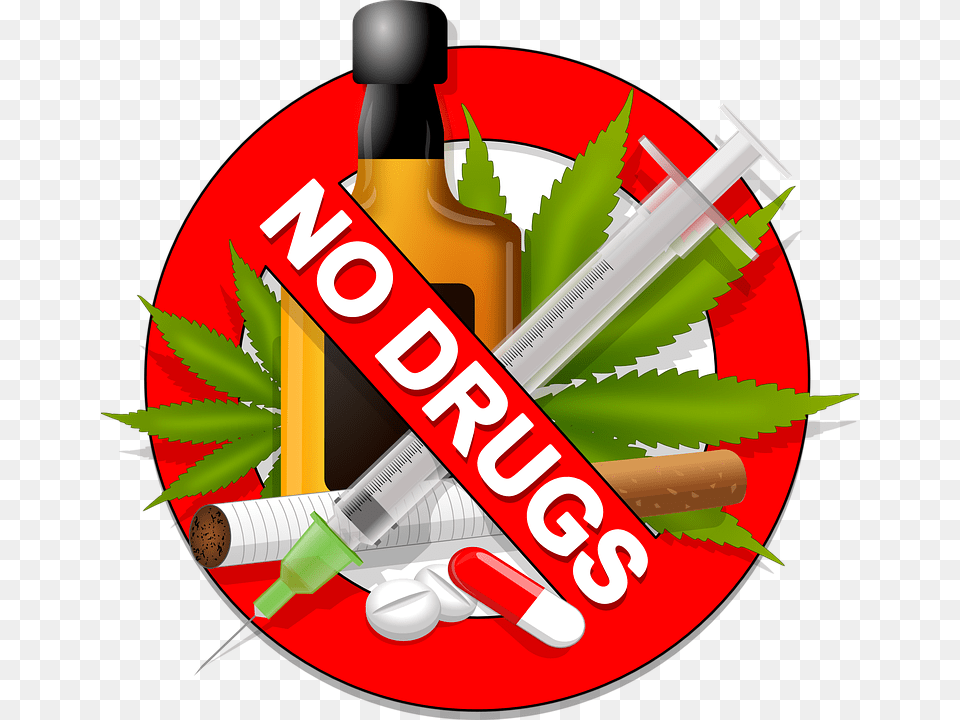 No Drugs, Dynamite, Weapon, Medication, Pill Png