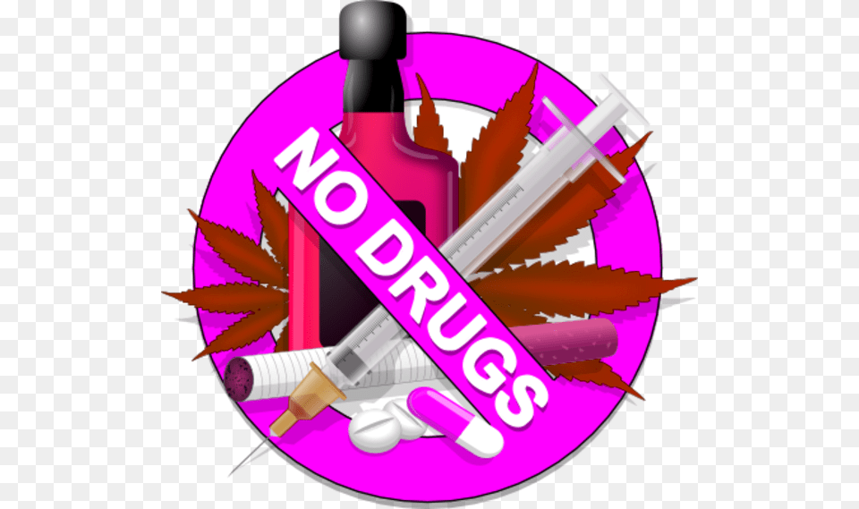 No Drugs, Medication, Pill, Dynamite, Weapon Free Png Download