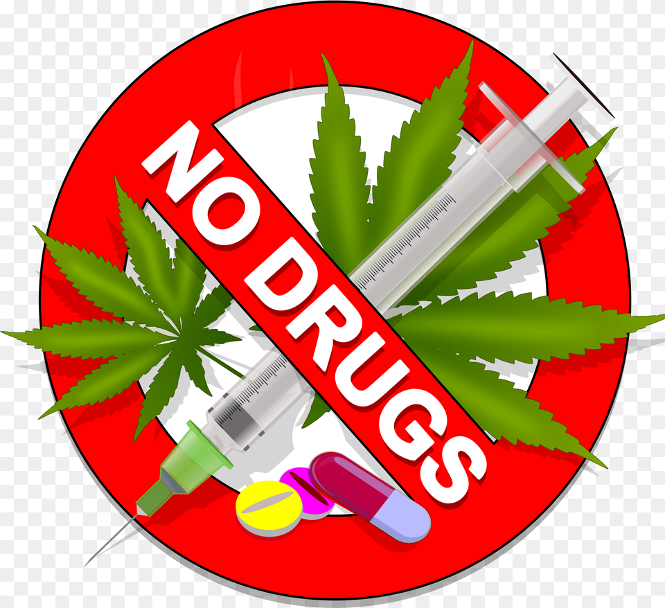 No Drugs, Leaf, Plant, Dynamite, Weapon Free Png