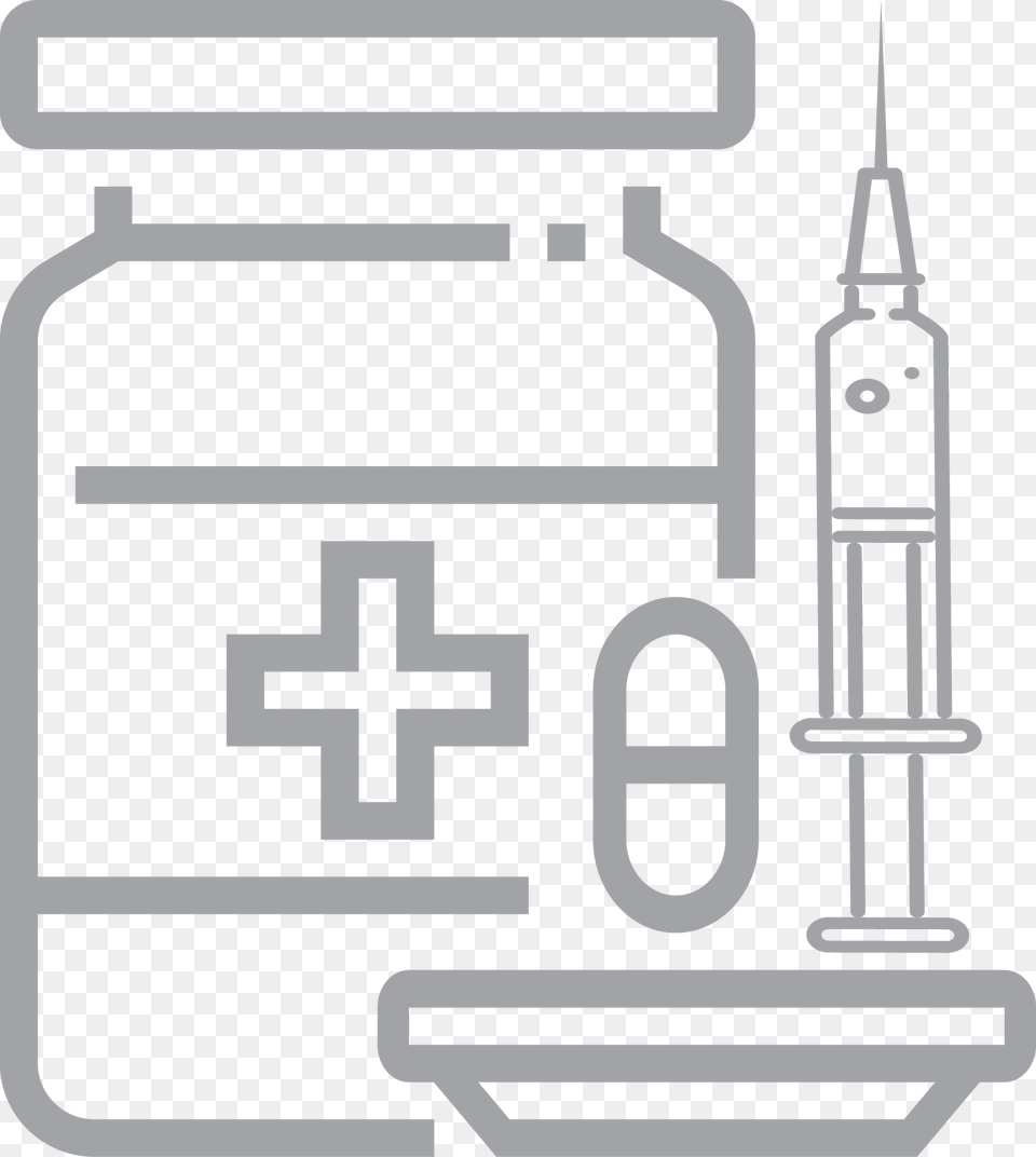 No Drugs Icon Medicine, Jar, First Aid Free Png Download