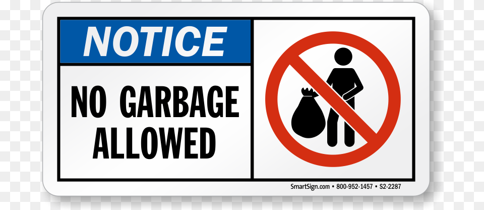No Dumping Of Garbage Sign, Symbol, Scoreboard, Road Sign, Text Png Image