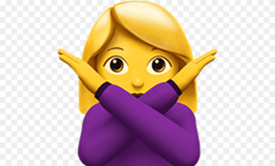 No Emoji Iphone Gesture Emoticon No Emoji, Baby, Person, Doll, Toy Png