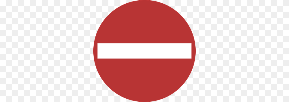 No Entry Oval, Disk Free Transparent Png