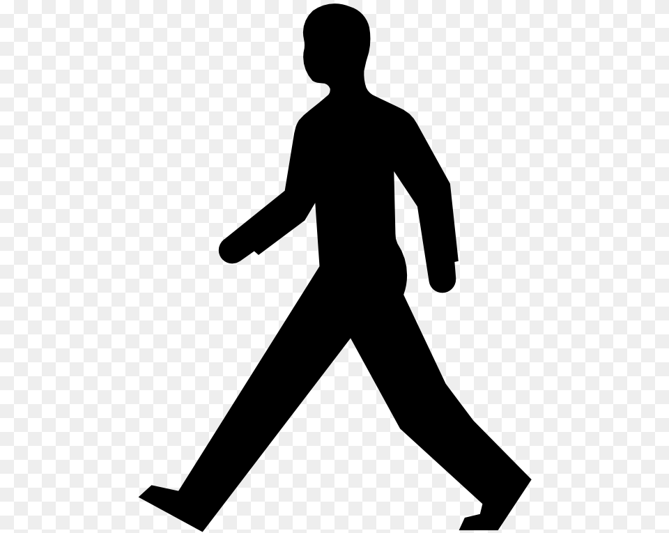 No Entry Clip Art, Walking, Silhouette, Person, Man Png