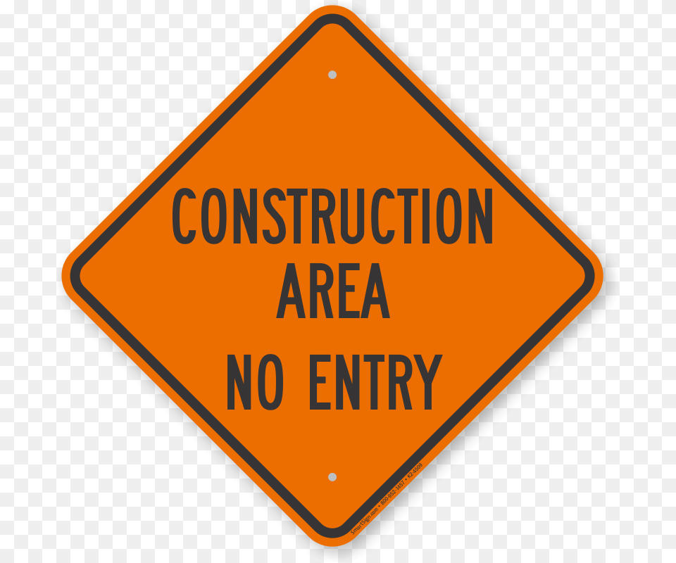 No Entry Construction Area Sign Traffic Sign, Symbol, Road Sign Png