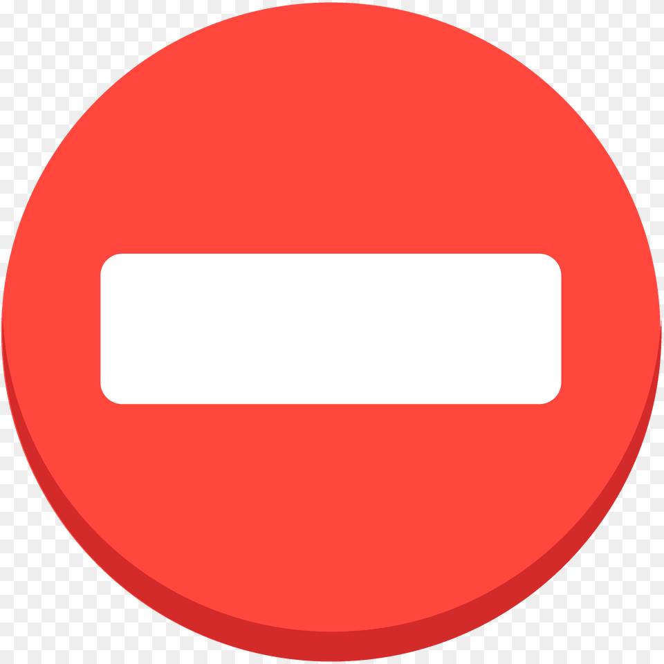 No Entry Emoji Clipart, Sign, Symbol, Road Sign, Disk Png