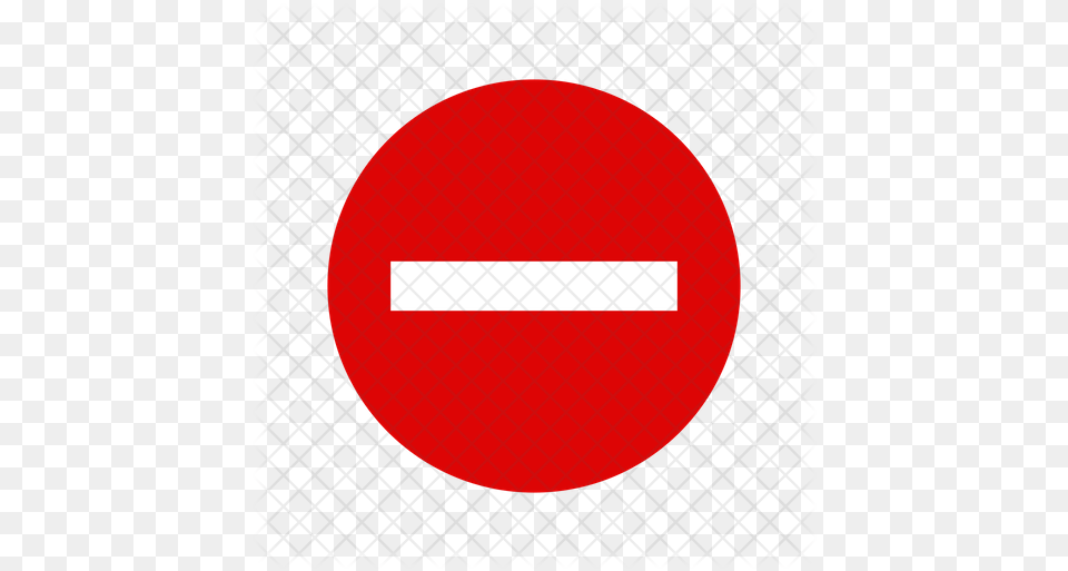 No Entry Icon Svg No Entry Icon, Sign, Symbol, Road Sign, Ping Pong Png Image