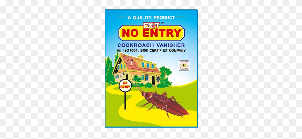 No Entry Product Cockroach Control No Entry For Cockroach, Animal, Insect, Invertebrate Free Png