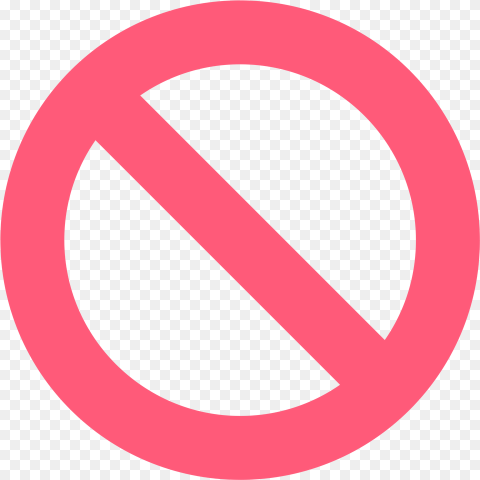 No Entry Sign Download Block Icon, Symbol, Road Sign, Disk Free Png