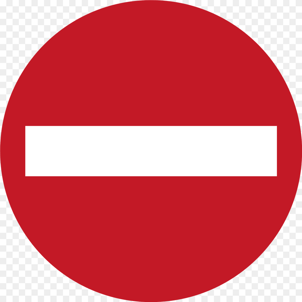 No Entry Sign In Philippines Clipart, Symbol, Road Sign Free Png Download