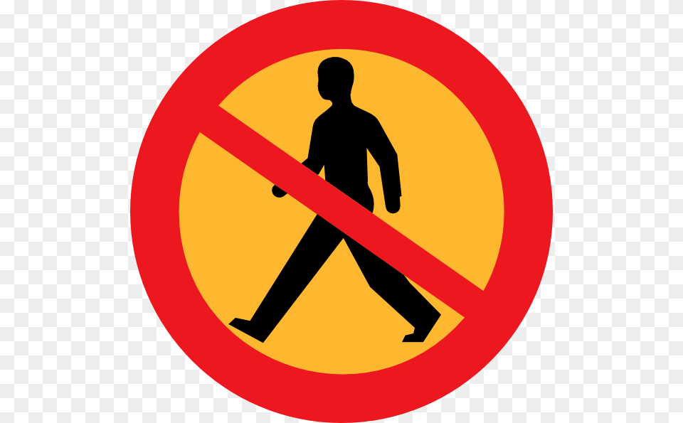No Entry Sign With A Man Clip Art Vector, Symbol, Road Sign, Boy, Child Png Image