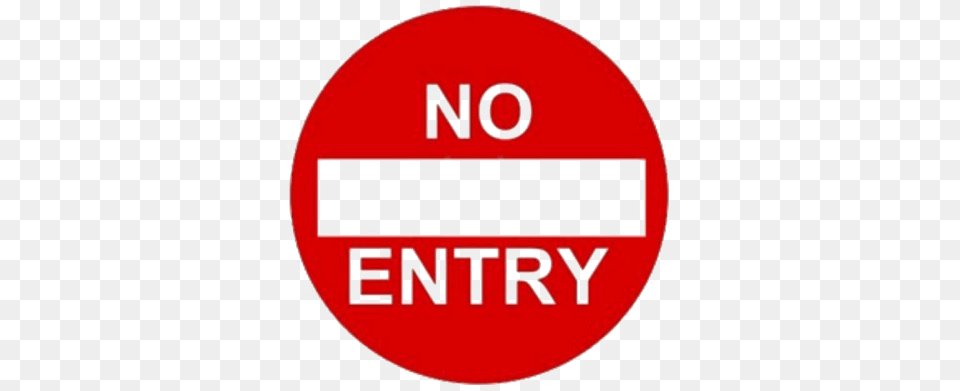 No Entry Transparent Background Traffic Signage No Entry, Sign, Symbol, Road Sign, Can Png