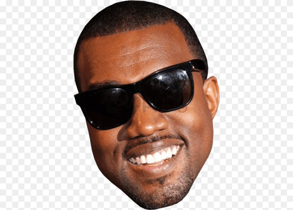 No Face Image With Transparent Background Kanye Head Cut Out, Accessories, Person, Man, Male Free Png